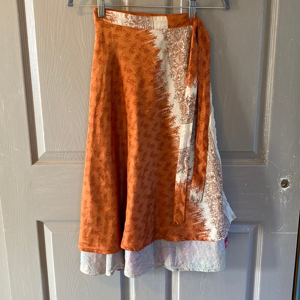Multi wear wrap skirt/dress